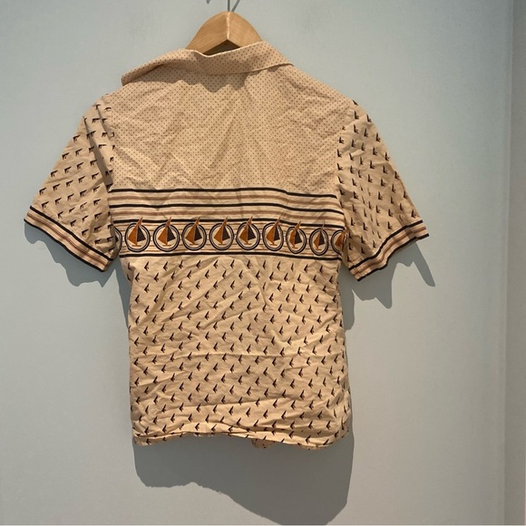 Vintage ‘60s/‘70s H&M Nautical Themed Shirt - Picture 4 of 4